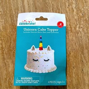 Brand new unicorn cake topper